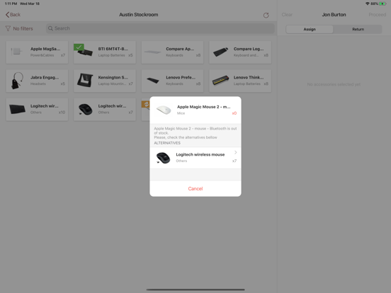 Screenshot #5 pour Stockrooms by Oomnitza