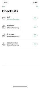 Checky - Checklist Manager screenshot #1 for iPhone