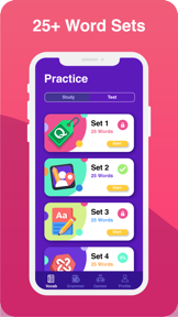 STEP Vocabulary Builder screenshot