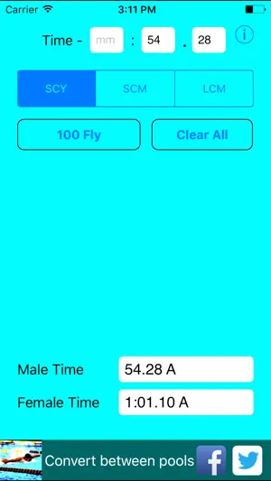 Swim Gender Converter screenshot 3
