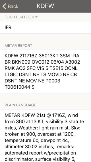 METARs Aviation Weatherのおすすめ画像3