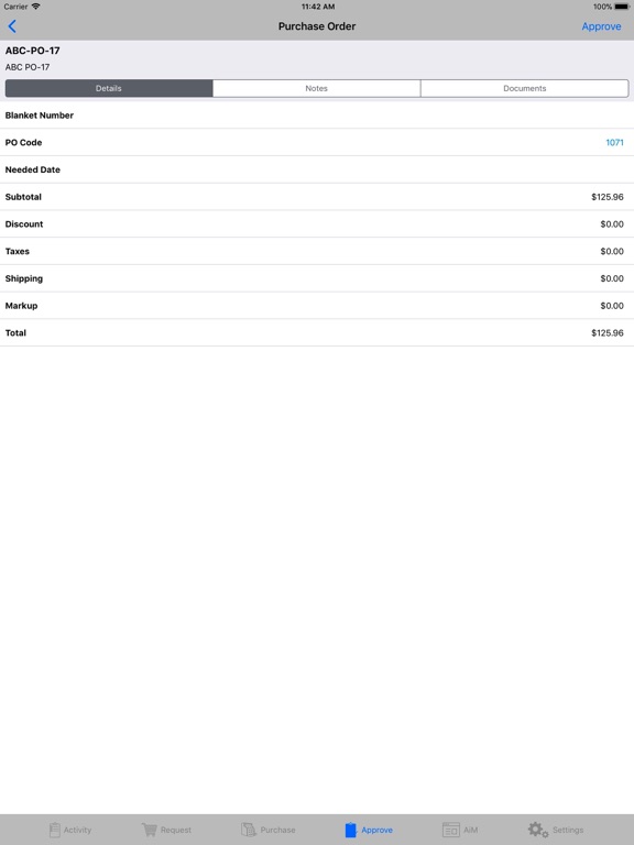 Screenshot #6 pour Go 11.1 Purchasing