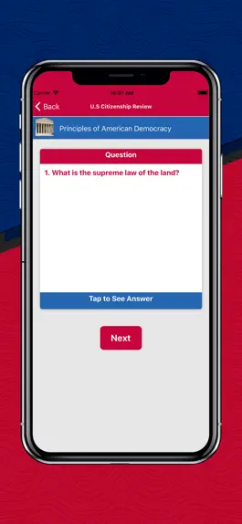 Game screenshot U.S. Citizenship Exam Review hack