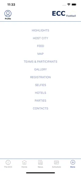 Game screenshot ECC Football 2023 apk