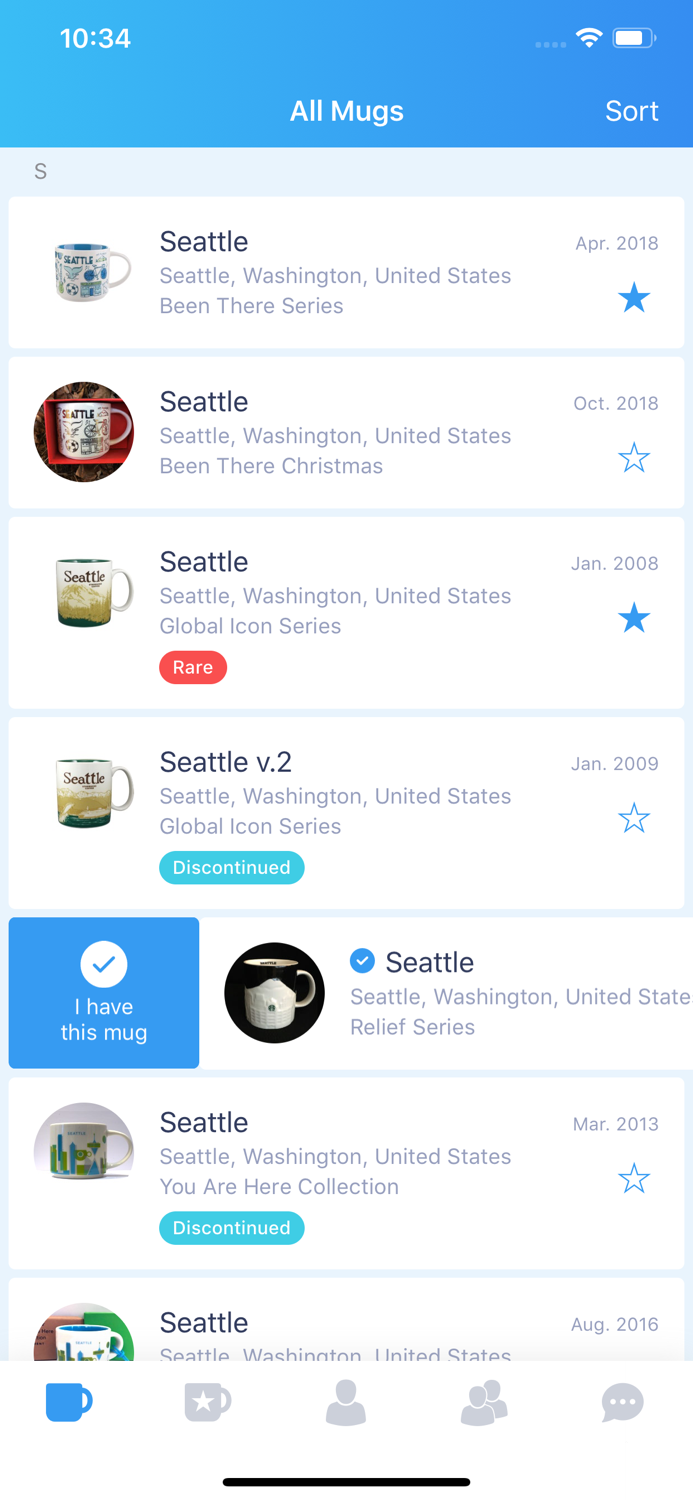 Star.Mugs - collectors tool