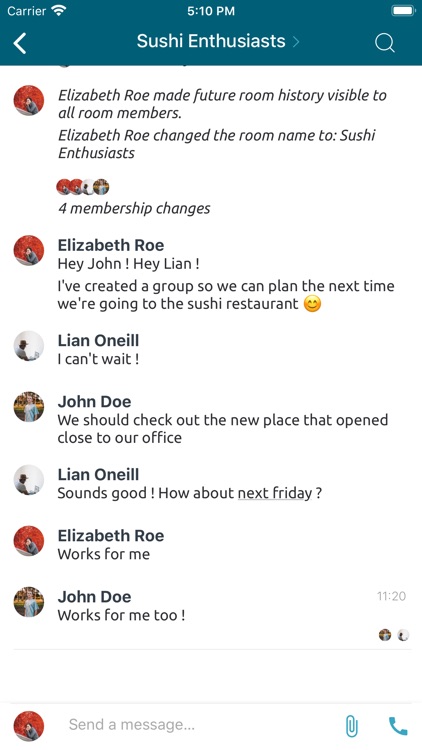 d.velop community chat screenshot-3