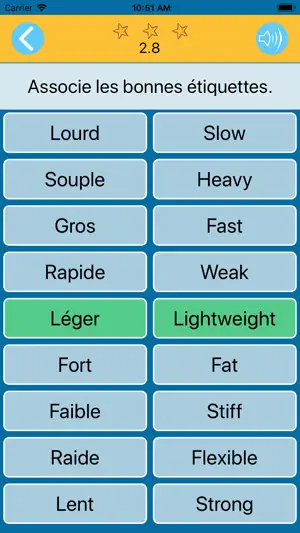 Paires Français-Anglais screenshot 1