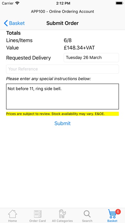 Castell Howell Orders screenshot-4