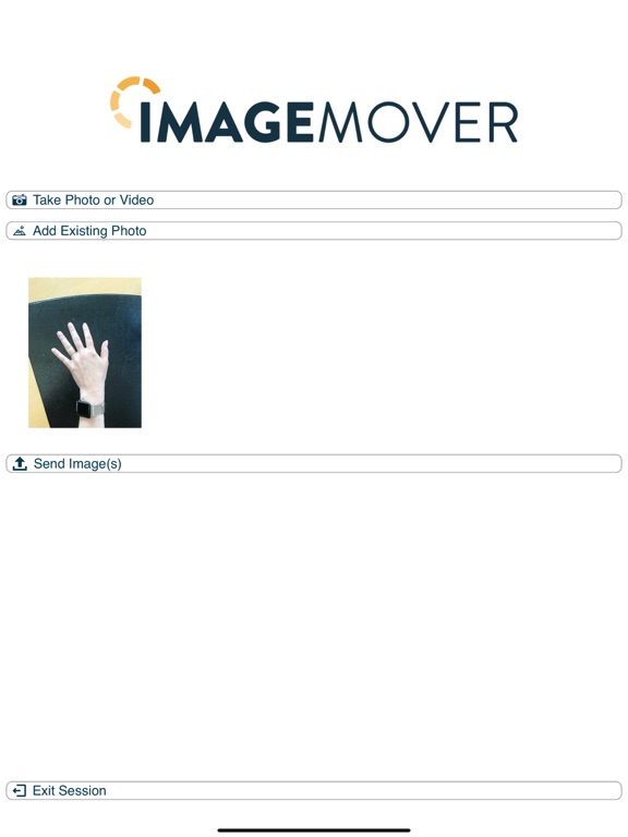 ImageMover iPad screenshot 2 - Medical app