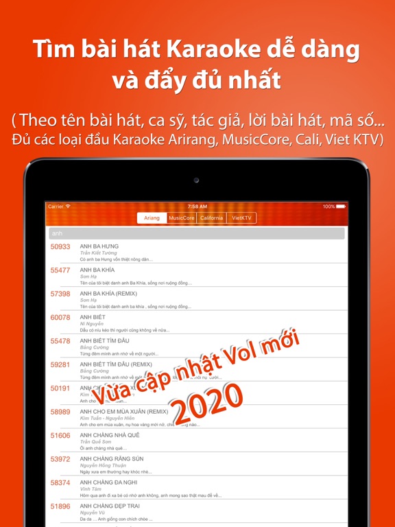 Screenshot #4 pour Karaoke 2020 - Karaoke Vietnam