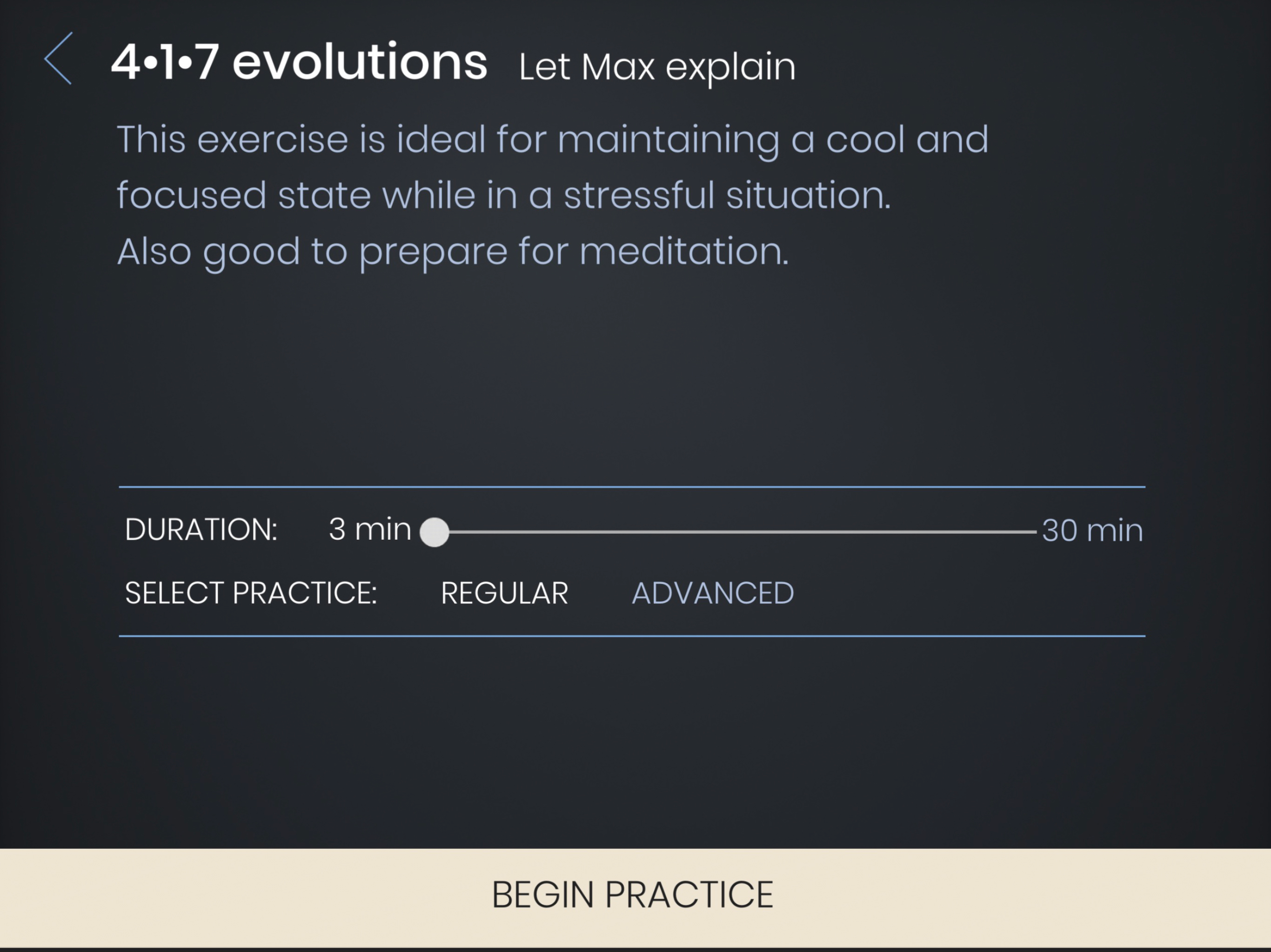 Strategic Breathing