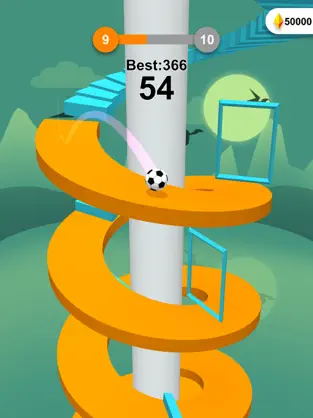 Captura 5 Jump Ball-Bounce On Tower Tile iphone