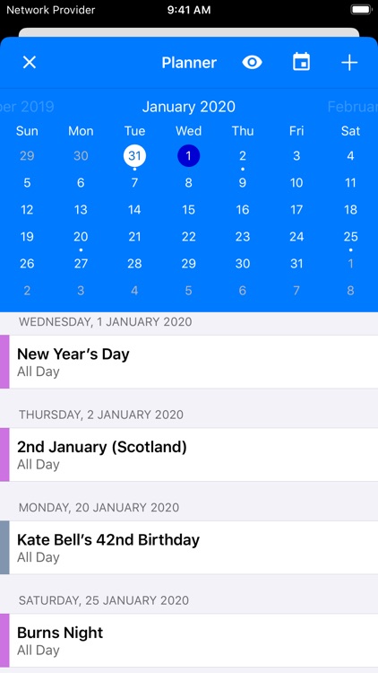 United Kingdom Calendar 2020 screenshot-3