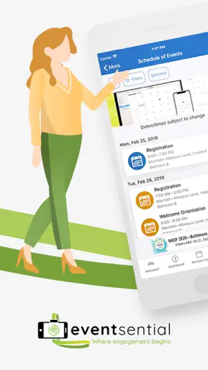 Eventsential screenshot 1