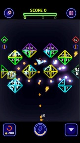 Brick Breaker Glow screenshot