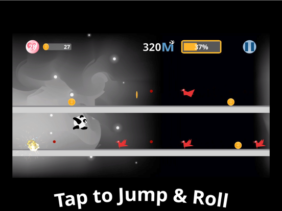 Screenshot #4 pour Panda Rolling Adventure Run