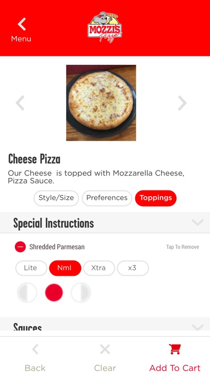 Mozzi's Pizza screenshot-3