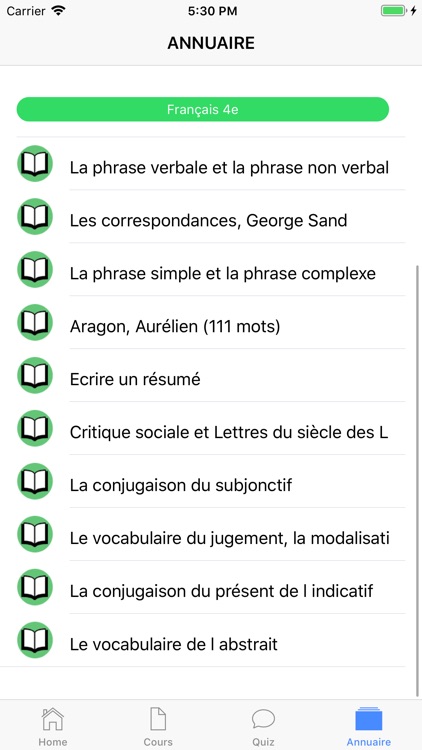Français 4ème screenshot-5