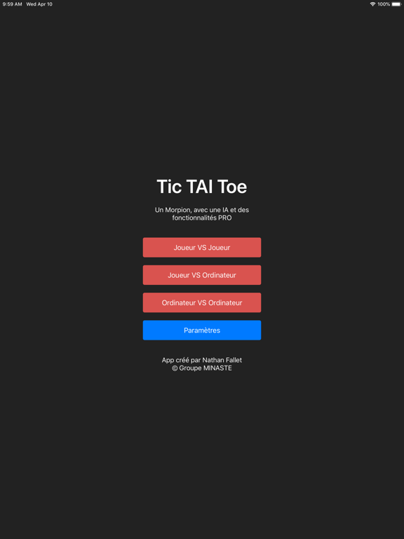 Screenshot #6 pour Tic TAI Toe