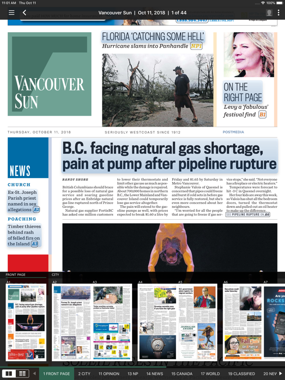 Screenshot #6 pour The Vancouver Sun ePaper