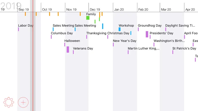 CoCoCal - Timeline Calendar screenshot 6 of 10