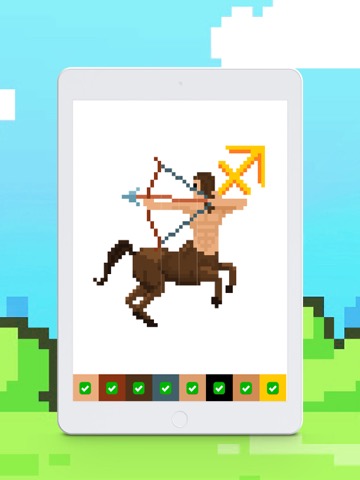 ピクセル塗り絵ゲーム。数字で色塗りのおすすめ画像5