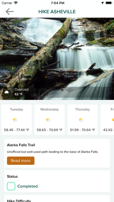 Hike Asheville Screenshot
