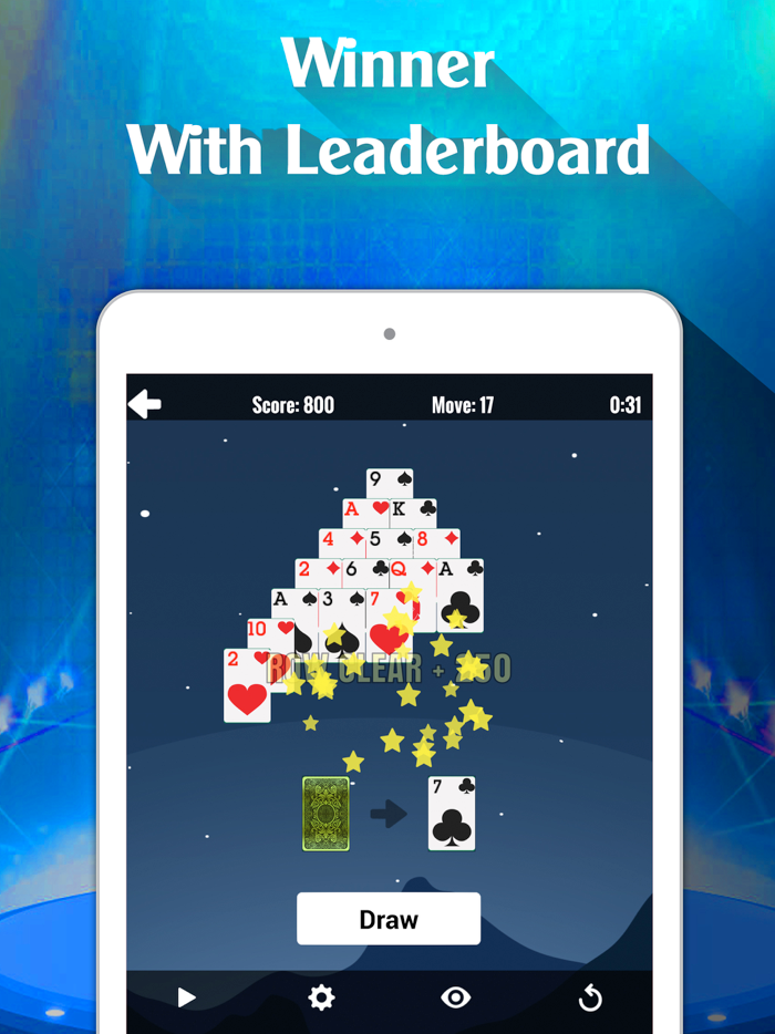 Pyramid Solitaire Card Classic