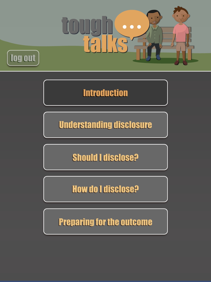 Tough Talks HIV Disclosure