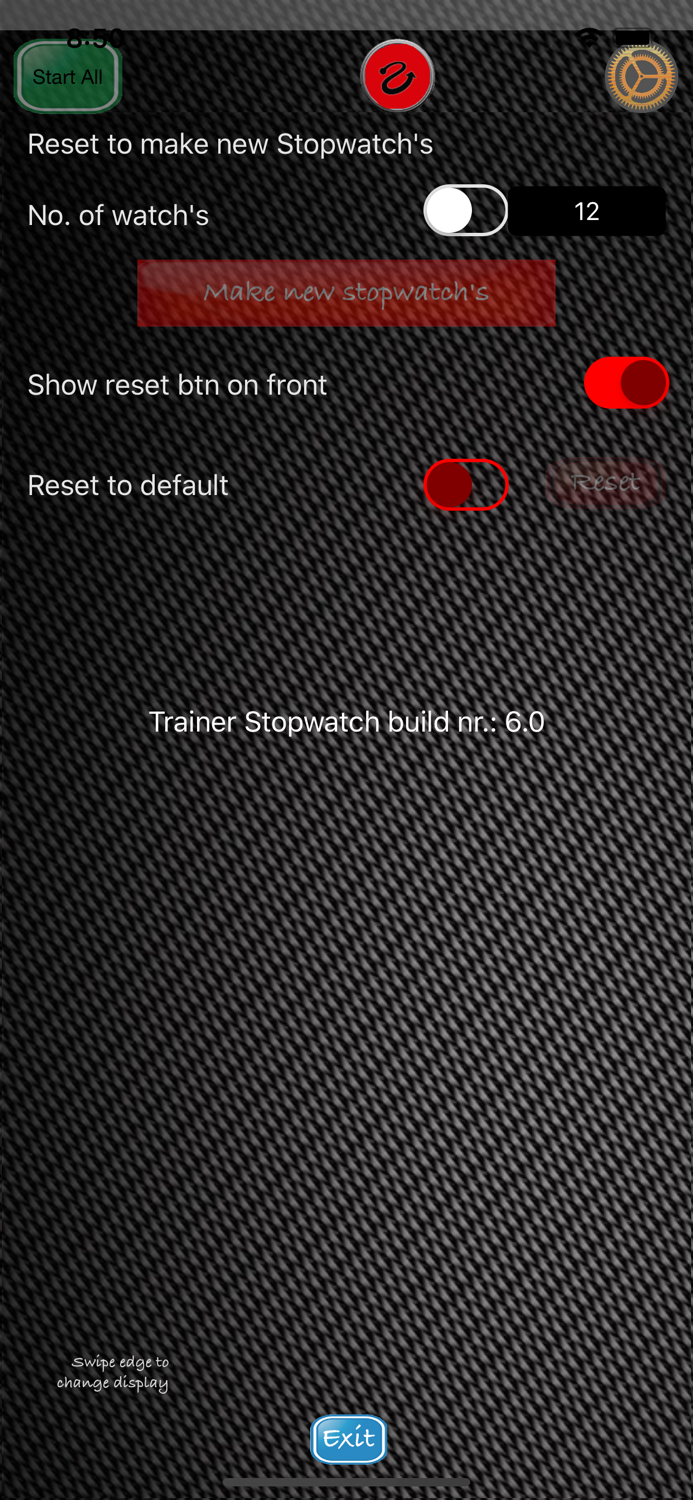 Trainer Stopwatch