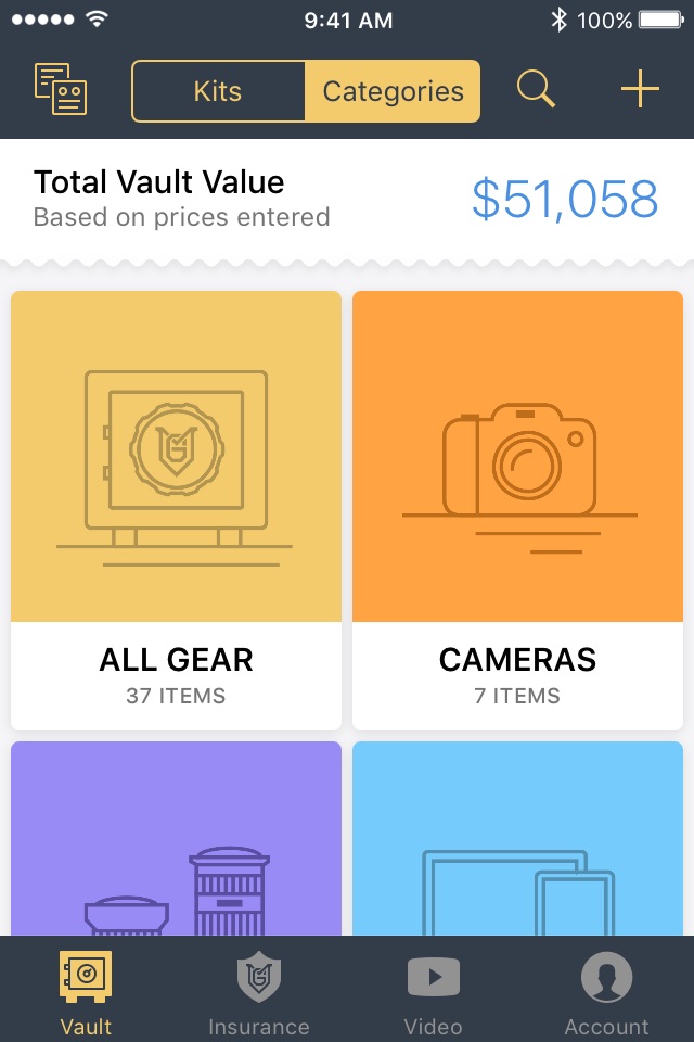 MyGearVault screenshot 3