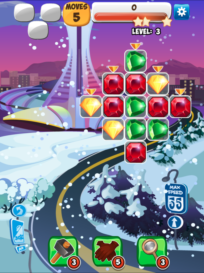 Jewels Detective Shiny Мatch 3