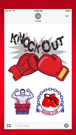 Game screenshot Knockout Stickers Pack mod apk