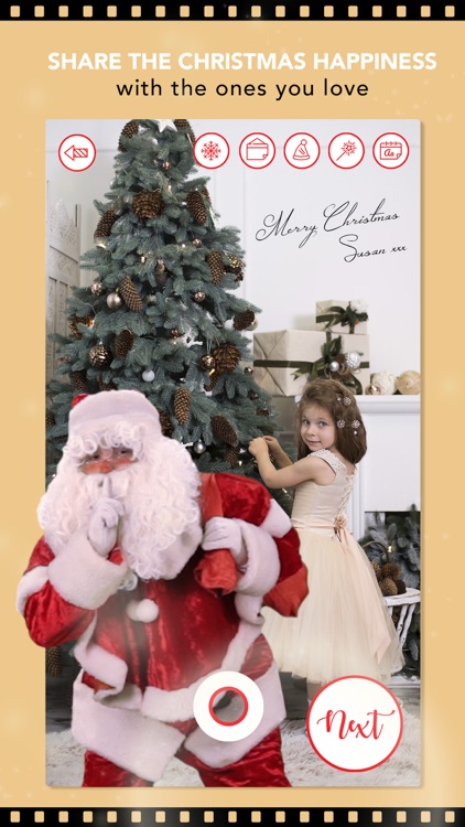 Your video with Santa Claus