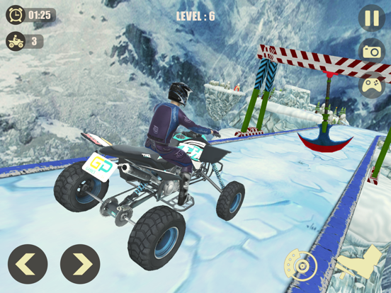 ATV Quad Bike: Mountain Stunts iPad screenshot 4 - Games app