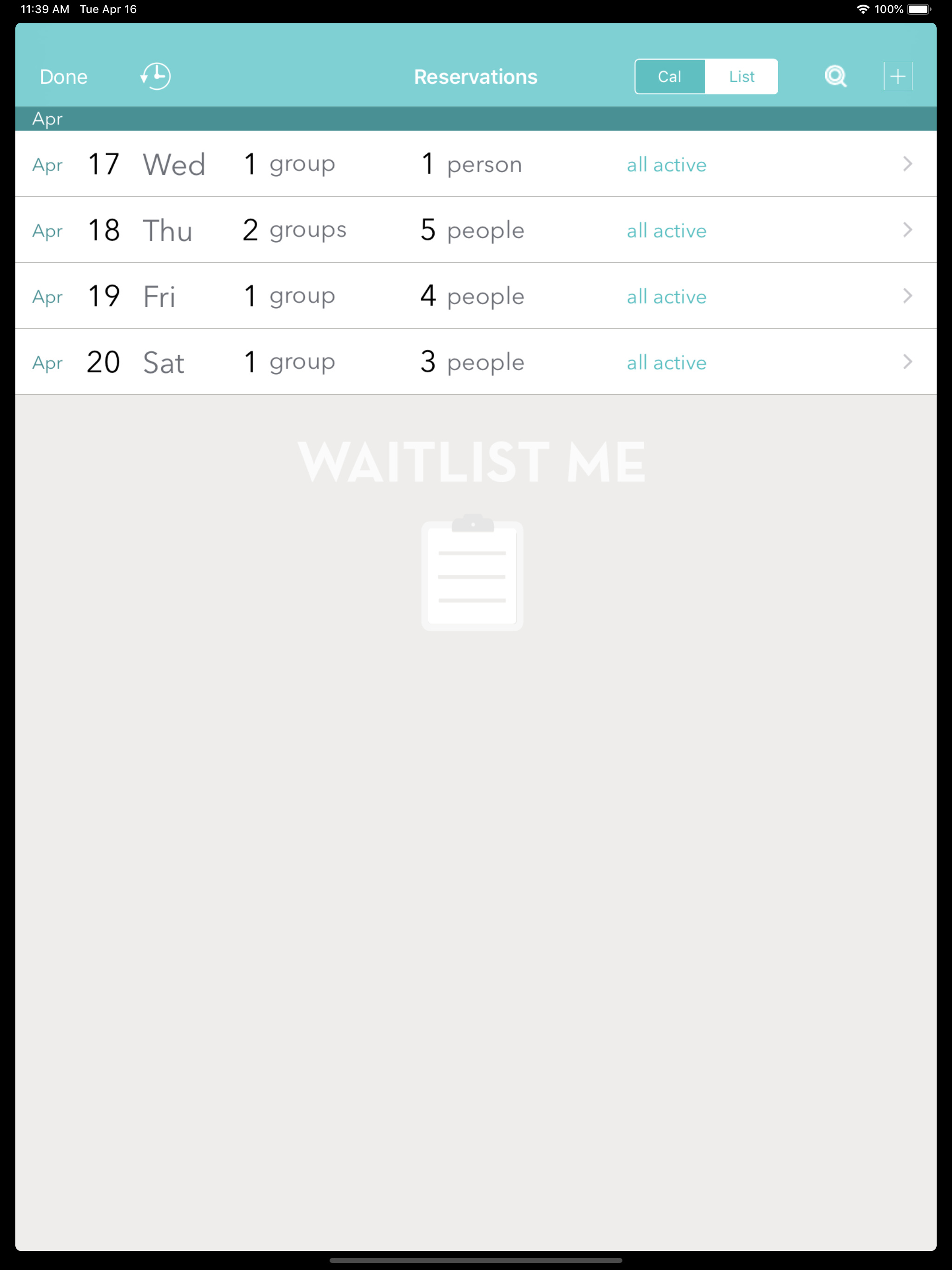 Waitlist.Me screenshot 7