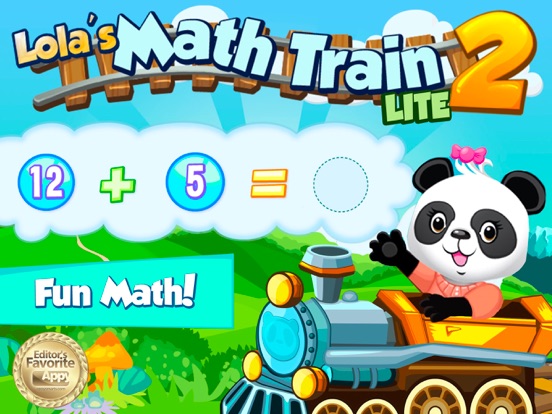 Lola Panda’s Math Train 2 LITE