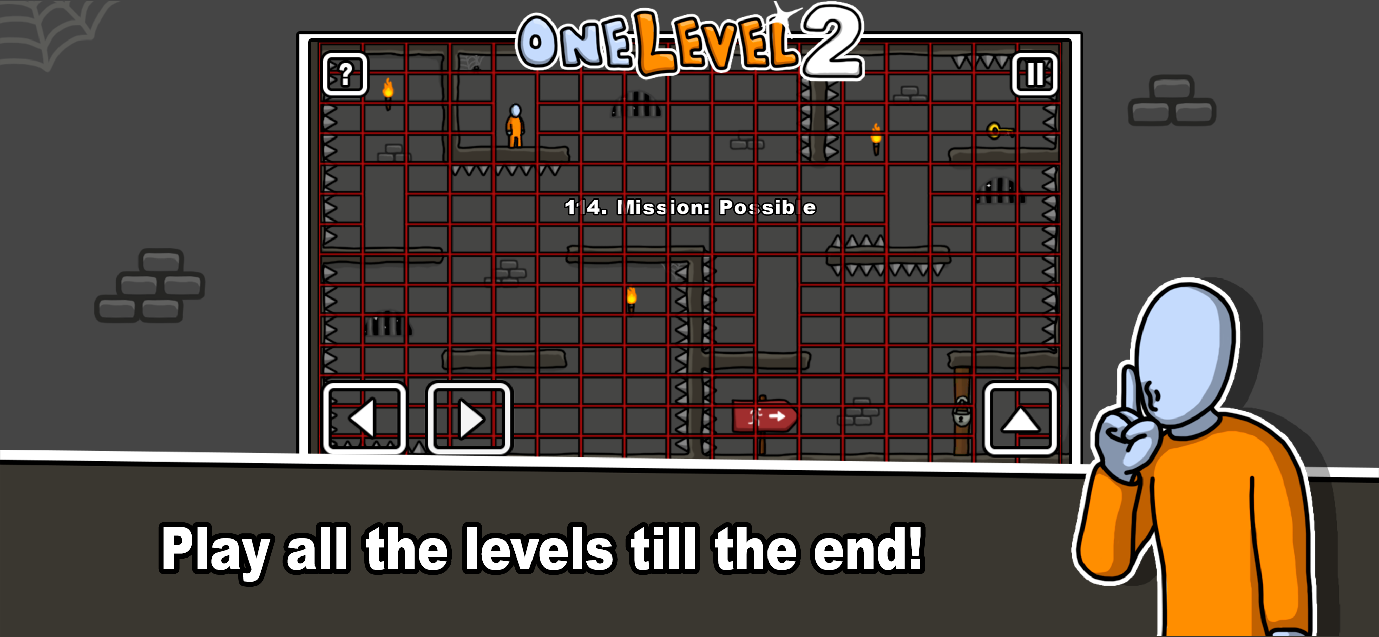 One Level 2 Stickman Jailbreak screenshot 5