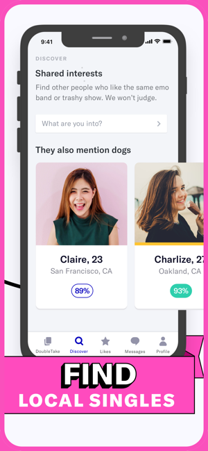 With OkCupid Discovery, OkCupid is the only dating app that helps you search for shared passions