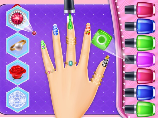 Screenshot #5 pour Salon d'art des ongles girly