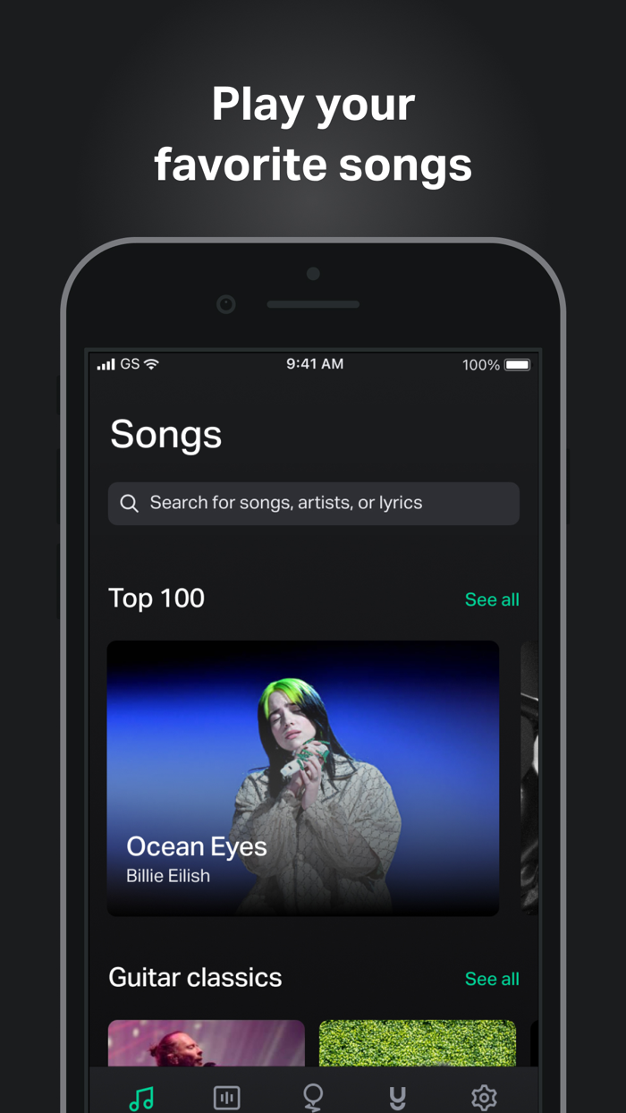 GuitarTuna TunerChordsTabs
