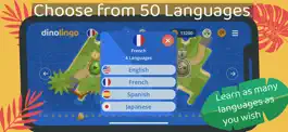 Game screenshot Dinolingo Languages for kids hack