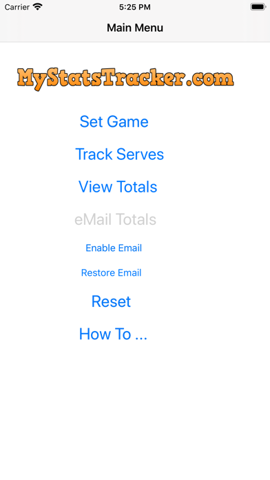 Volleyball - Game Graph Screenshot
