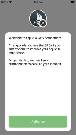 Squid GPS screenshot 1