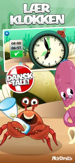 Game screenshot Lær klokken med Miniklub mod apk