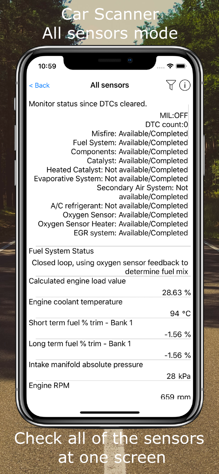 Car Scanner ELM OBD2 screenshot 3