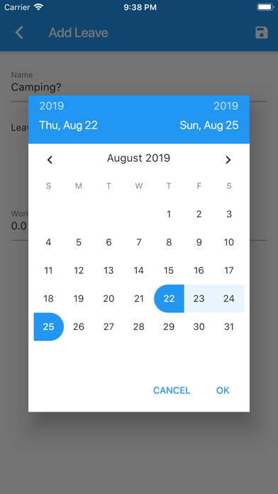 How to cancel & delete Leave Planner from iphone & ipad 3