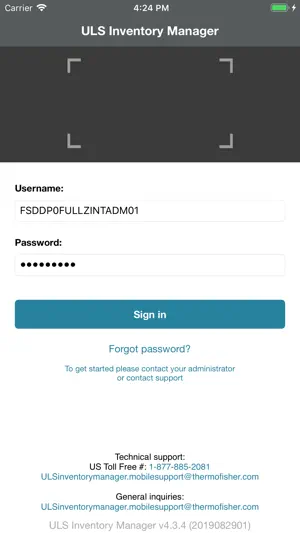 ULS Inventory Manager screenshot 1