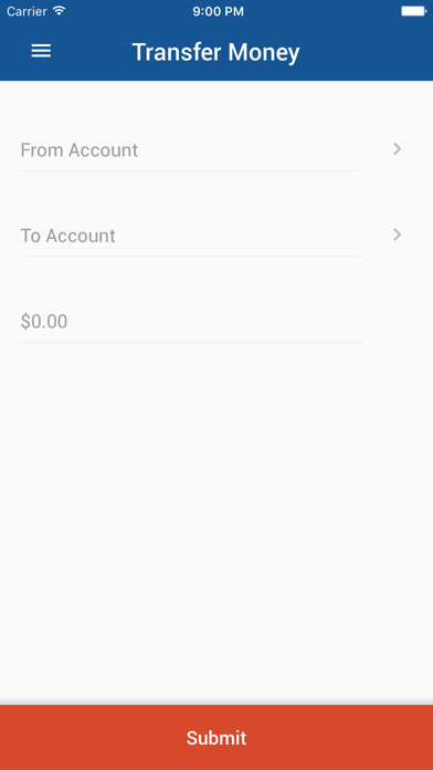 ECSFCU Mobile Screenshot