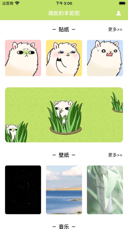 调皮的羊驼驼